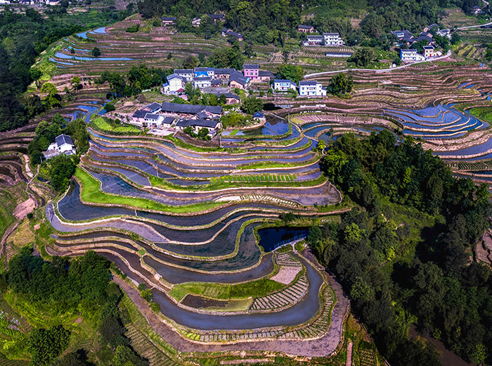 《梯田》